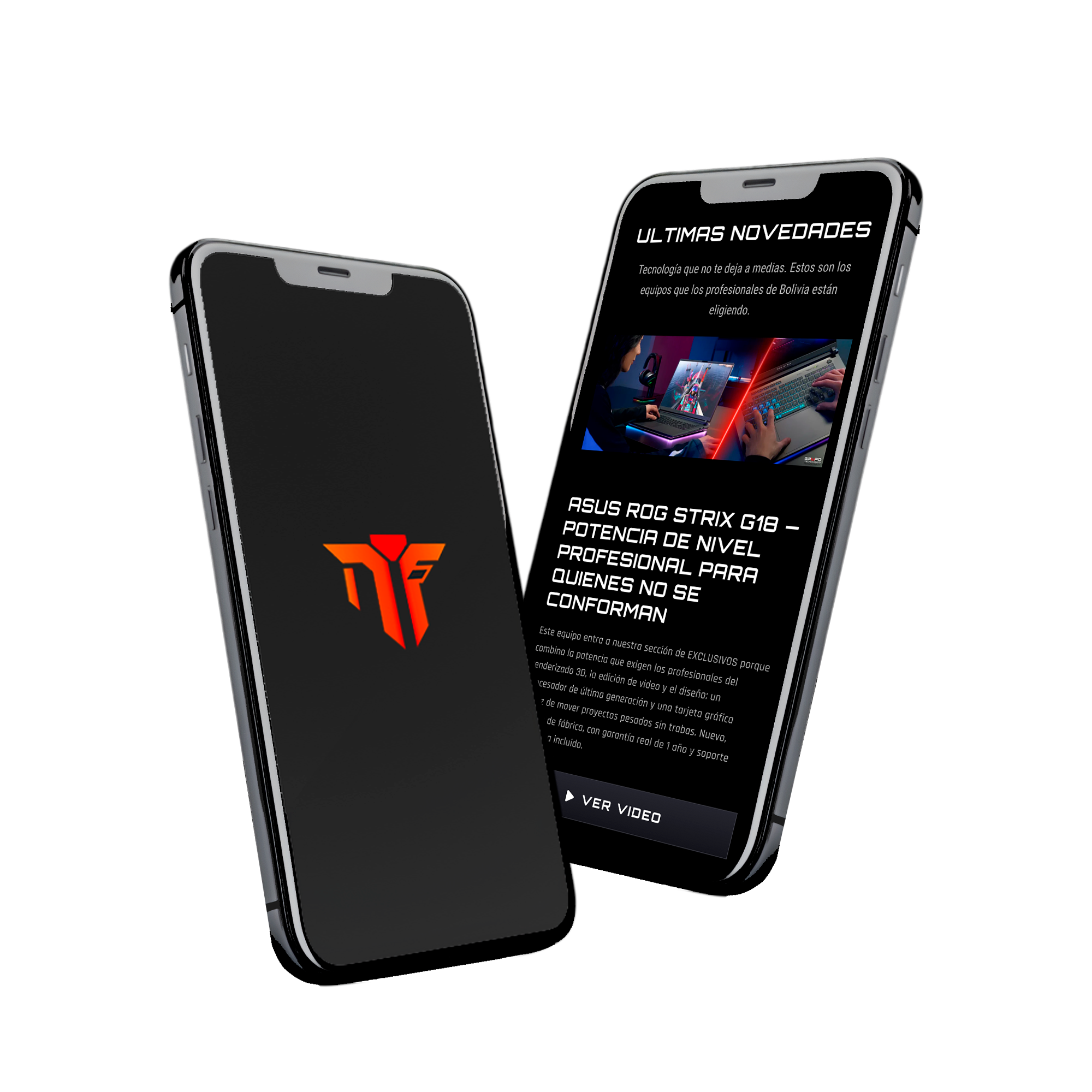 App Mockup Laptops Ecommerce